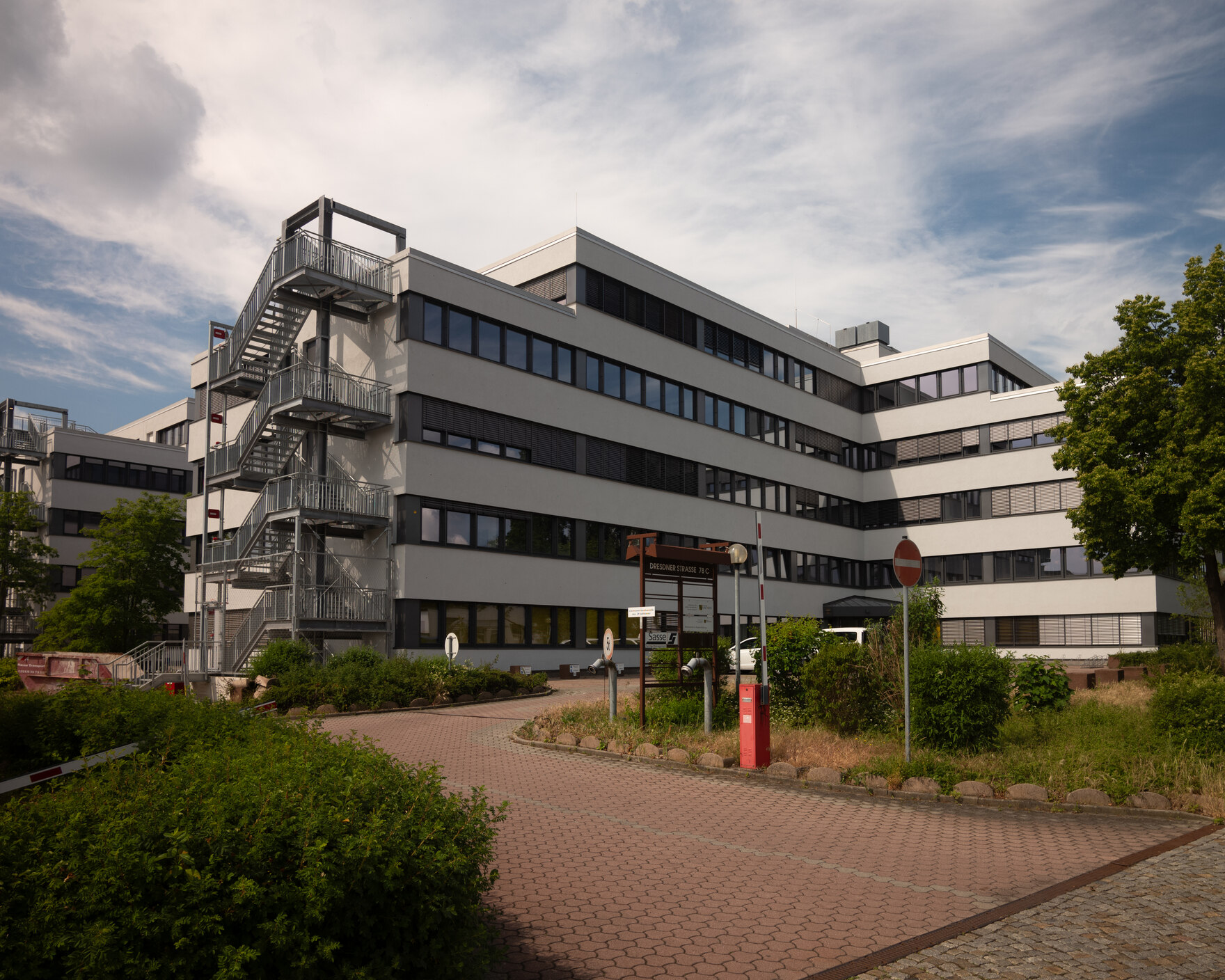 Standort Radebeul (b. Dresden), Eingangsbereich.