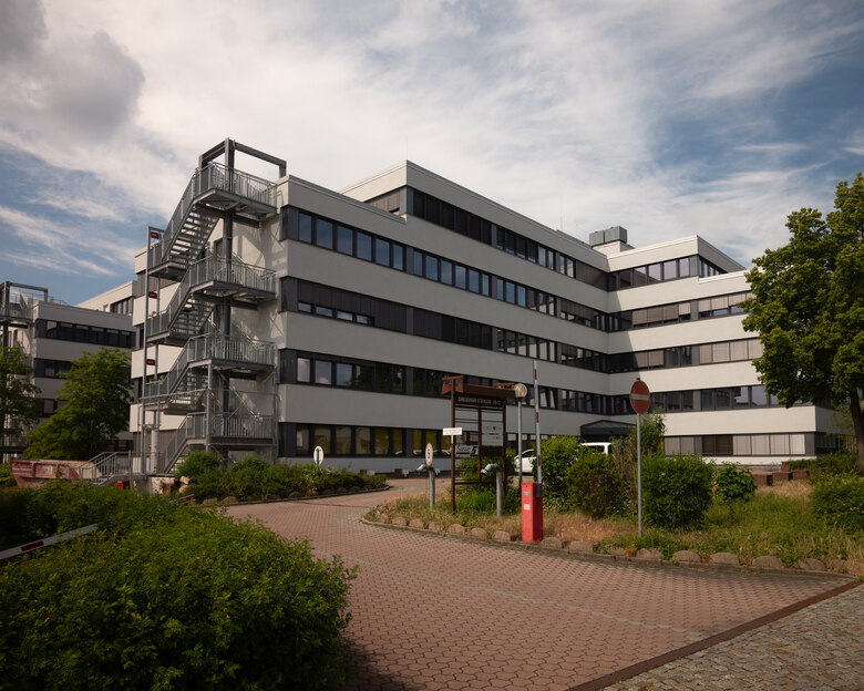 Standort Radebeul (b. Dresden), Eingangsbereich.